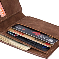Fashion Mens Wallet with Coin Compartment