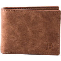 Fashion Mens Wallet with Coin Compartment