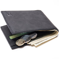 Fashion Mens Wallet with Coin Compartment