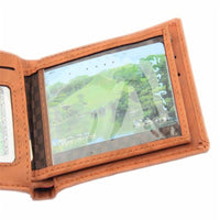 Mens Leather  Bifold Business Wallet