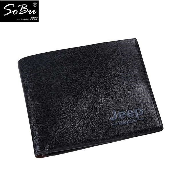 Jeep Branded Classic Leather Wallet