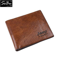 Jeep Branded Classic Leather Wallet