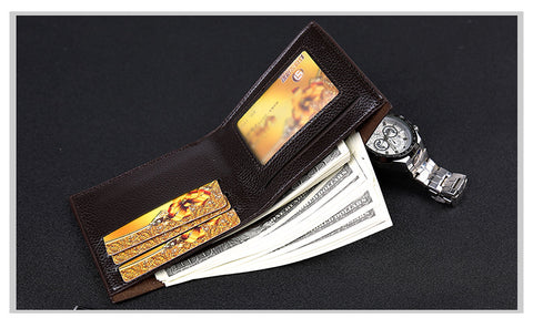 Jeep Branded Classic Leather Wallet